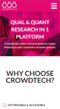 Mobile Screenshot of crowdtech.com