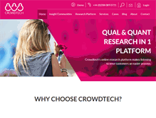 Tablet Screenshot of crowdtech.com